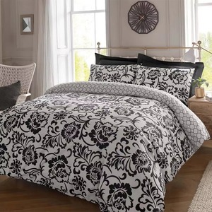 Juego de Sábanas de Algodón CVC Estampadas de Lujo, 300 Hilos, Transpirables, Ecológicas, Estilo Hotel, para Todas las Temporadas - Product Image 1