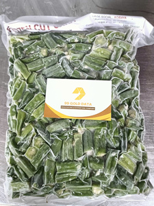 กระเจี๊ยบเขียวแช่แข็งทั้งตัว ขนาด 10 ซม. น้ำหนัก 1 กก. กระบวนการแช่แข็งแบบ IQF เกรดส่งออก บรรจุภัณฑ์แบบขายส่ง จากเวียดนาม-99 GOLD DATA - Product Image 6