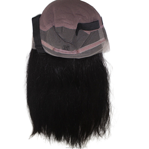 Disfrute de una elegancia sin esfuerzo con la peluca de cabello humano liso natural sin pegamento: ajuste seguro, textura suave y conveniente para el día a día. - Product Image 4