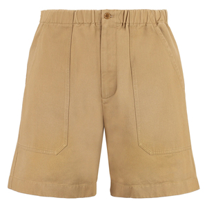 Shorts pour hommes, coloris gris et noir, tissu à séchage rapide, vêtements de plage et de sport tendance - Product Image 1