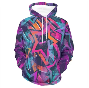 Sudadera con Capucha de Alta Calidad para Hombre, 100% Algodón, Felpa, Impresión Digital, Ropa Deportiva Urbana, Ropa de Gimnasio para Invierno - Product Image 1