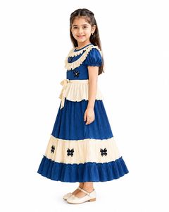 Conjunto de Top y Falda para Bebés Niñas, el Más Vendido, Lindo Conjunto de Crepé para Verano, Ropa Casual, Fiestas, Cumpleaños y Uso Diario - Product Image 3