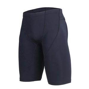 Shorts décontractés pour hommes en polyester/coton extensible dans quatre directions, anti-plis, taille élastique avant, taille mi-haute, séchage rapide - Product Image 2