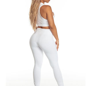 Conjunto Deportivo para Mujer, Leggings y Sujetador Deportivo sin Costuras, Elásticos, para Yoga, Gimnasio, Fitness, Entrenamiento, Running - Product Image 1
