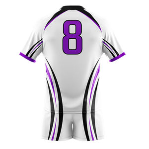 Nuevo Diseño de Uniforme de Rugby Transpirable Unisex, Conjunto Personalizado Sublimado, Camiseta OEM ODM, Ropa de Equipo de Alta Calidad, Súper Elástica - Product Image 5