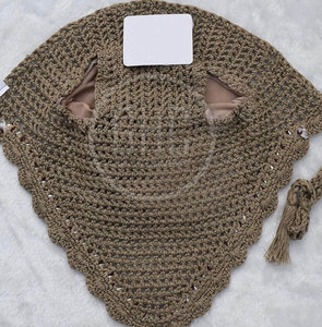 High Quality Horse Racing Knitted Ear <b>Bonnets</b> Top Quality Custom Design Ear <b>Bonnet</b> For Horse In Wholesale - Product Image 6