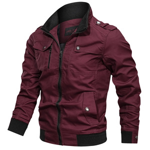 Chaquetas de Béisbol Varsity Bordadas para Hombre, Tallas Grandes, Resistentes al Viento, con Cuello Alto Personalizado, Abrigos de Otoño/Invierno - Product Image 5