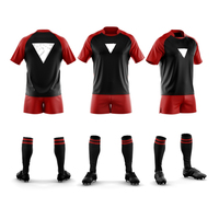 Camiseta de Rugby Profesional para Hombre, Diseño Personalizado, Manga Corta, Impresión por Sublimación Completa, Uniforme Deportivo de Rugby Hecho de Poliéster