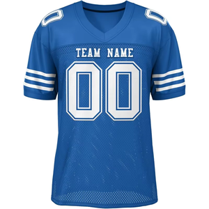 Maillot de football américain sur mesure OEM, broderie de qualité supérieure, grandes tailles adultes, maillot d'entraînement de football américain - Product Image 5