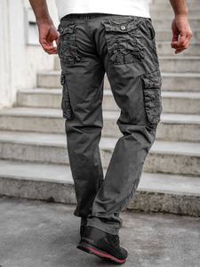 กางเกงคาร์โก้ของผู้ชาย,กางเกงต่อสู้หลายกระเป๋ากางเกงกีฬา - Product Image 4