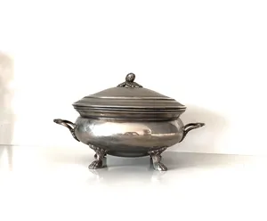 Heavy Duty Stainless Steel Casserole <b>Pot</b> | Long Lasting Shine, Safe Grip Handles & Secure Fitting <b>Lid</b> - Product Image 1