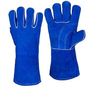 Guantes de Seguridad Profesionales Resistentes al Corte, de Cuero, para Construcción, Soldadura, Bomberos, Resistentes a la Abrasión, en Oferta - Product Image 1