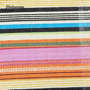 High Quality Cotton Yarn Dyed Stripe Small Rolls Designs Stock Striped Upholstery Fabric Wholesale - Product Image 4