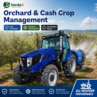 Tractor Agrícola de 60HP 4WD con Cabina Climatizada - Rendimiento Confiable para Agricultura a Gran Escala