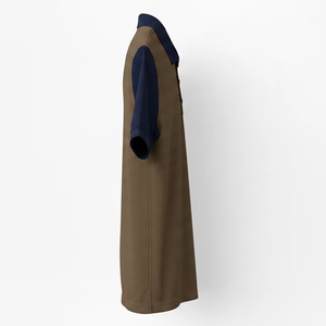 Camisas de Punto a Rayas de Alta Calidad con Bolsillos, Transpirables, Antiarrugas, de Secado Rápido, Casuales, de Manga Corta, con Cuello Alto, para Hombre - Product Image 5