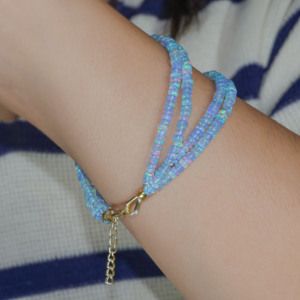 <b>BRACELET</b> 4 STRAND PLAIN BEADED 4 strand beaded <b>bracelet</b> multi strand beaded <b>bracelet</b> plain beaded <b>bracelet</b> layered <b>bead</b> <b>bracelet</b> - Product Image 2