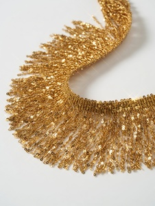 Flecos de Lentejuelas Dorados de Lujo para Prendas, Disfraces, Decoración del Hogar y Accesorios Decorativos - Product Image 1
