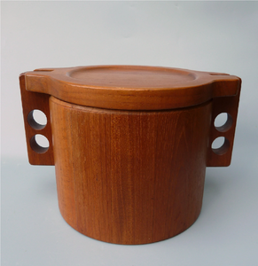Seau à glace en bois de haute qualité, carré, pour champagne et accessoires de bar, seaux à glace modernes en bois - Product Image 5