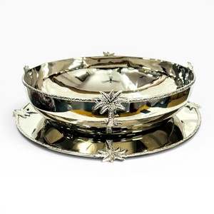 Assiette et bol en chocolat avec bordure à motif de feuilles, accessoires de chocolat personnalisables, fabricant, tailles et couleurs personnalisées disponibles - Product Image 6