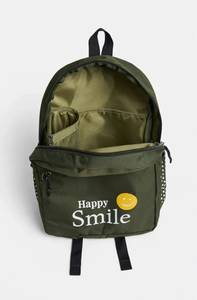Bolso Pithoo Mediano de Lona con Diseño de Sonrisa Feliz, Elegante y Popular, para Mujeres, Niñas, Estudiantes y Accesorios Cotidianos, Disponible para la Venta - Product Image 2