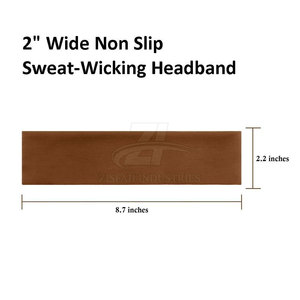 Wide Yoga Head Bands For Men Women Spandex / Polyester Material Lightweight Fitness <b>Sports</b> Accessories <b>Headband</b> - Product Image 4