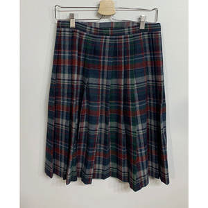 Falda Vintage para Mujer, Tartán Escocés Multicolor, 100% Lana, Plisada, Kilt para Dama 2026 - Product Image 3