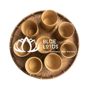 BEST SELLER Tasse à café réutilisable en bambou écologique, fournisseur de vaisselle non toxique, export en gros - Product Image 1