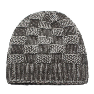 Unisex Knit Beanie Hat Striped Pattern Acrylic Warm <b>Winter</b> <b>Cap</b> Outdoor Casual Wear 56-58CM Head Circumference - Product Image 2