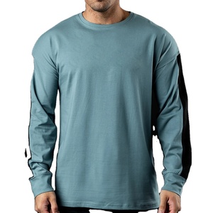 T-shirt vierge 100 % coton, fabriqué en usine, échantillon gratuit OEM, couleurs et tailles assorties, impression de logo personnalisée pour homme. - Product Image 1