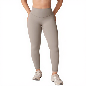New Arrival Women Sand-Washed High Waist Seamless Yoga Pants <b>Leggings</b> Tummy Control Butt-Lifting Workout Fitness Yoga <b>Leggings</b> - Product Image 6