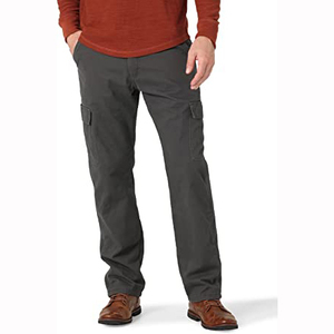 New Design Men's Casual Wear Canvas <b>Cargo</b> <b>Pants</b> Lightweight <b>Waterproof</b> Hiking Drawstring <b>Pant</b> Outdoor Athletic Trousers - Product Image 1
