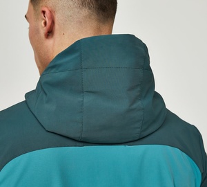 เสื้อแจ็คเก็ตผู้ชายแบบมีฮู้ด กันน้ำ กันลม ผ้า softshell ระบายอากาศได้ดี ซิปแบบรูดขึ้นลง เสื้อโค้ทสำหรับฤดูหนาวกลางแจ้ง ไนลอน 100% รับสกรีนโลโก้ - Product Image 6