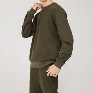 Survêtement unisexe décontracté en polaire tendance Hip Hop 2026, en polyester/coton, avec blocs de couleur - Product Image 2