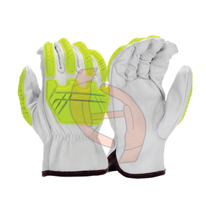 Gants de protection anti-coupure 10 mil, anti-statiques, compatibles écran tactile, en latex durable, avec dos en caoutchouc, stériles, 10 pouces, pour les mains et les bras, fabriqués en usine - Product Image 1