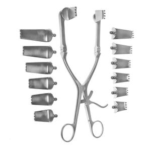 Rétracteur manuel de décompression en acier inoxydable, outil neurochirurgical, chirurgie cardiovasculaire, certifié CE, garantie 1 an, Classe II - Product Image 3
