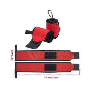 Professional Support Wrist <b>Wraps</b> Strong Build Adjustable Strap Perfect For Fitness Training And Exercise Use - Product Image 5