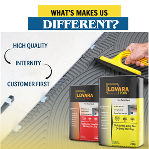 LOVARA 20kg Mortero Adhesivo C2TE Fuerte y Duradero para Azulejos de Metro, Porcelana y Revestimientos Finos para Paredes y Suelos - Product Image 2