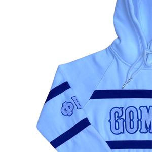 Sudadera con Capucha Blanca Phi Beta Sigma para Hombre, Ajuste Cómodo, Tela Premium, Ropa de Fraternidad Griega, Uso Casual - Product Image 5