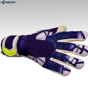 Gants de gardien de but pour adultes et jeunes, avec paume en latex à forte adhérence, pour l'entraînement et les matchs - Product Image 3