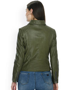 Chaqueta de Cuero Vacuno Auténtico Personalizada para Mujer, Corte Ajustado, Estilo Motero, Chaqueta de Cuero Genuino Suave, Chaqueta de Moda para Mujer, Ropa de Invierno - Product Image 3