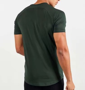 Camiseta Deportiva Personalizada al por Mayor para Hombre, 100% Algodón/Poliéster, Tejido de Punto Informal con Estampado de Serigrafía - Product Image 5