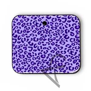 Purple Leopard Print Acrylic <b>Lash</b> Tile Sustainable Custom Logo Eyelash <b>Extension</b> Holder Board Beauty Instrument - Product Image 6