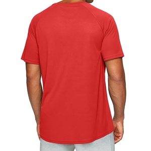 Microfibra de alta calidad cómodos deportes de secado rápido transpirable Logotipo de impresión personalizado gimnasio diseñador entrenamiento hombres gimnasio camisa - Product Image 2