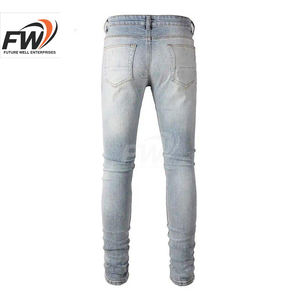 Approvisionnement direct d'usine, pantalon en denim pour homme respirant et confortable, 100% coton, nouvelle arrivée, pantalon décontracté pour homme, prix bas - Product Image 4