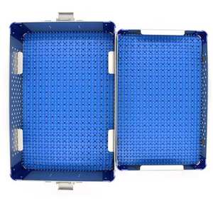 Stainless Steel Two-Layer Reusable Orthopedic Surgical <b>Instrument</b> Storage Tray Case Box High-<b>Temperature</b> Sterilized PENTAX - Product Image 6