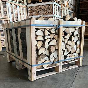 Natural Oak Fire Wood Bulk Packed Dry Split Hardwood <b>Logs</b> For Residential <b>Heating</b> And Wholesale Import Purchases - Product Image 1