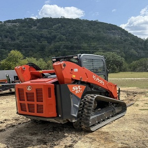 Kubota SVL97 2รถตักขนาดกะทัดรัดอัตราการไหลสูงช่วยประหยัดเชื้อเพลิงได้อย่างดีเยี่ยมพร้อมรองรับการยึดแบบไฮดรอลิกทรงพลัง - Product Image 4