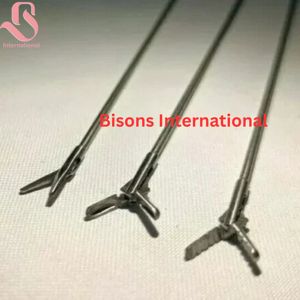 กรรไกรจับสแตนเลสแบบแมนนวล BISONS คุณภาพสูง สำหรับการผ่าตัดผ่านกล้อง ได้รับการรับรองมาตรฐาน CE ระดับ I - Product Image 3