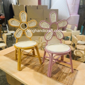 Silla Infantil de Ratán Moderna Hecha a Mano de Alta Calidad, Segura para Uso en Hoteles, Muebles Ecológicos, Alquiler para Fiestas de Cumpleaños, Venta al Por Mayor - Product Image 4
