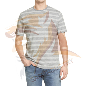T-shirts respirants pour hommes style High Street, best-sellers, service OEM, logo personnalisable, design vierge, t-shirt pour hommes - Product Image 6